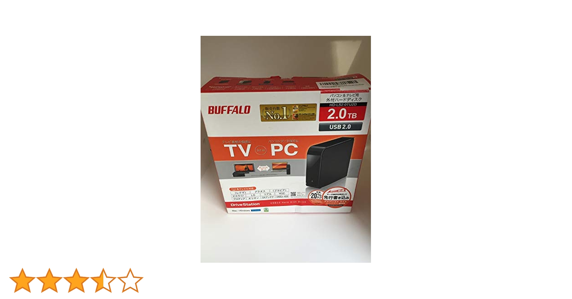 外付けハードディスク・ドライブ BUFFALO LinkStation 2TB. LS210D Amazon | BUFFALO USB2.0用 外付けHDD 2TB HD-LS2.0TU2D